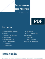 Ações para Serem Tomadas Durante Crises