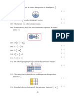 In The Following Shape, The Fraction That Represents The Shaded Parts Is