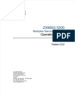 Vdocuments - MX - 4 ZXMSG 5200 v2102 Operation Manual