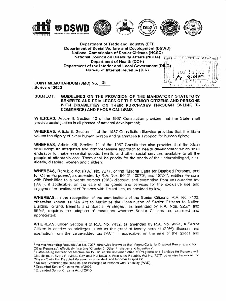 RMC 71-2022 Annex A | PDF | Value Added Tax | Goods