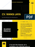 Company Profile CV Wangi Jaya