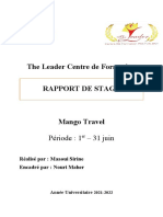 Rapport de Stage