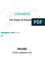 Convince - The Power of Persuasion
