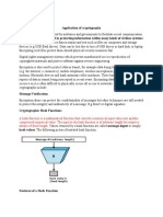 Tools and Techniques of Cryptography