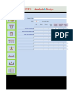 RC Element Analysis and Design Program