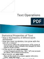 2 - Text Operation