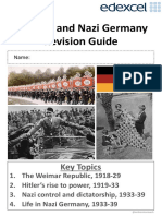 Weimar and Nazi Germany Revision Guide Key Topics