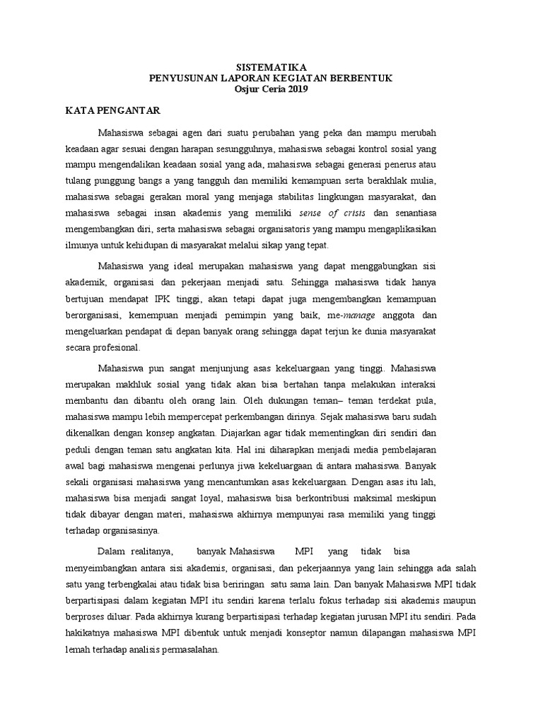 Sistematika Pelaporan de Septi Widiandika PDF