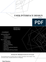 User Interface Design: By, Chinmayi Hiremath 2KE18CS014 Dept. of CSE KLEIT, Hubballi