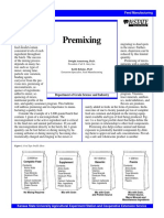 A Premixing: MF-2056 Feed Manufacturing