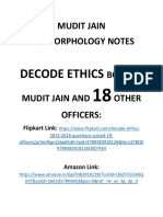 Mudit Jain Geomorphology Notes