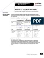 InfoCaster 4.2.1 Hardware Specifications - 20120202