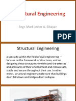 Structural Engineering: Engr. Mark Jexter A. Sibayan