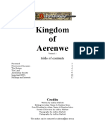 The Kingdom of Aerenwe: Credits