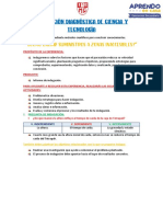 Evaluación Diagnóstica de Ciencia y Tecnología