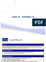 Case 18 - Pharma Co