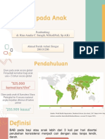 Presentasi Referat - Ahmad Faridz Azhari Siregar - 200131206 - IKA FK USU J1