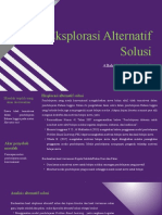 Eksplorasi Alternatif Solusi 1