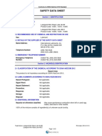 Safety Data Sheet: Product Name and Code