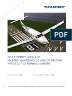 Pc-12 Series Airplane Master Maintenance and Operating Procedures Manual (Mmop)