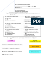 Prueba de Lectura Domiciliaria Los Cretinos