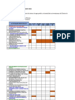 Cronograma de Actividades