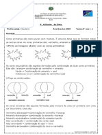 Artes 3 Ano 3° Quizena