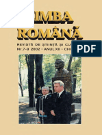 2002, 3 Limba Română, Revistă