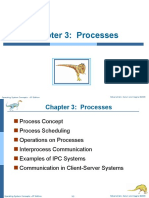 Chapter 3: Processes: Silberschatz, Galvin and Gagne ©2009 Operating System Concepts - 8 Edition