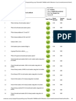 Exam Result: No. Right/Wrong Marks Obtained Negative Mark Remarks