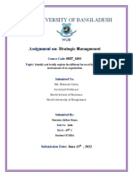 Strategic Management Assignment 1