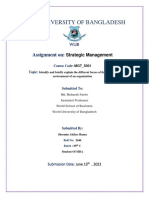 Strategic Management Assignment 1