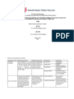 Matriz de Operacionalizacion de Variables