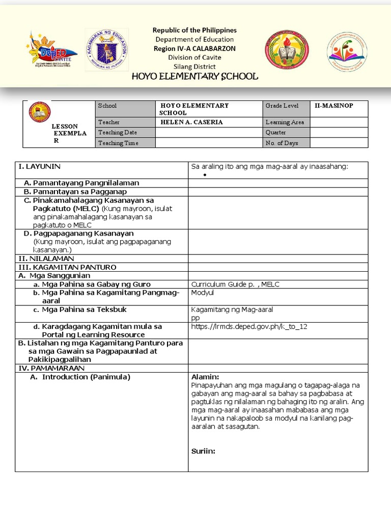lesson-exemplar-template-tagalog-pdf
