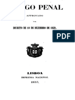 Código Penal de Portugual de 1852