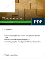 Cloud Computing: Dedi Gunawan, PH.D