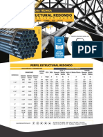 Perfil Estructural Redondo Ficha Tecnica Tubos Colmena