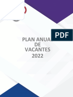 Plan Anual de Vacantes 2022 V2