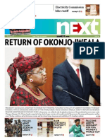 Return of Okonjo-Iweala