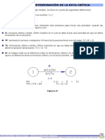 La Red y La Determinación de La Ruta Crítica