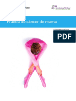 Prueba de Cancer de Mama. Guia para El Medico