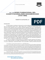 El Periodo Fundacional Del Constitucionalismo Sudamericano