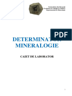 Caiet de Laborator - Mineralogie