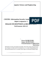 CSE3501 - Image Encryption & Decryption Using Gaussian Elimination