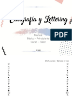 Manual Caligrafía Lettering Principiante