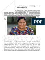 Rigoberta Menchú