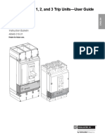 Micrologic™ 0, 1, 2, and 3 Trip Units-User Guide: Instruction Bulletin