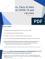 Science, Facts & Data about COVID-19 and vaccines