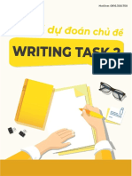 Bộ dự đoán chủ đề IELTS Writing (kèm gợi ý giải)