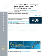 The Implementation of Fault Tree Analysis Approaches in Nuclear Power Plant Probabilistic Safety Assessment